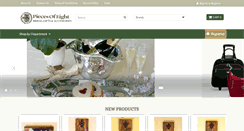 Desktop Screenshot of piecesofeightgifts.com